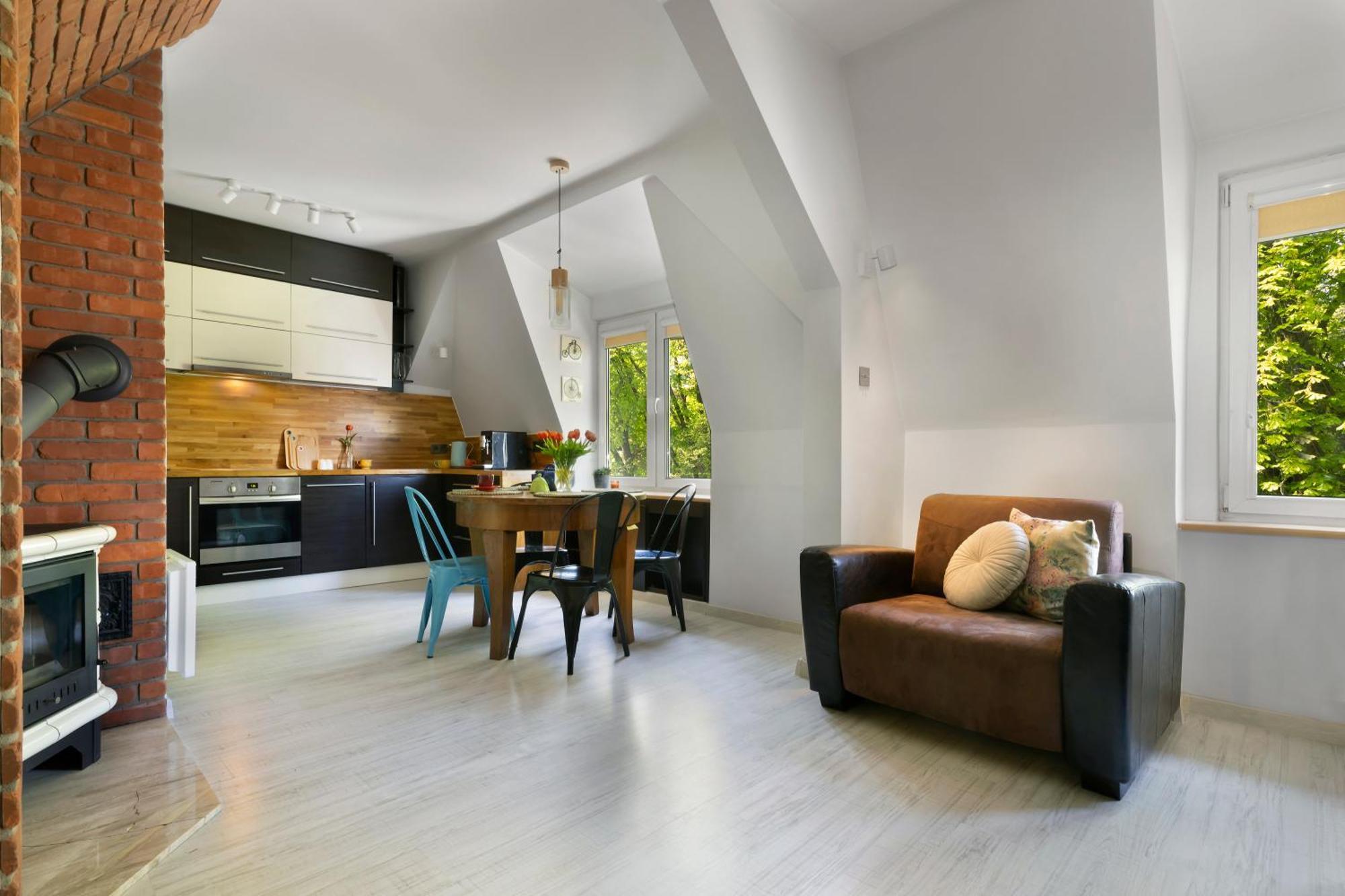 Elite Apartments City Center Cosy Attic غدانسك المظهر الخارجي الصورة